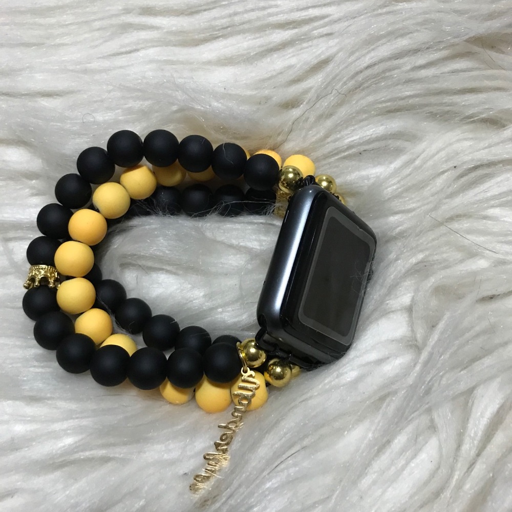 Handmade Beaded Apple Watch Band
